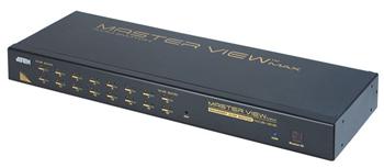 ATEN 16-port KVM PS/2+USB, OSD, rack 19"