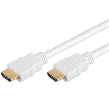 PremiumCord 4K HDMI 1.4 High Speed + Ethernet kabel, zlacené konektory, 0,5m