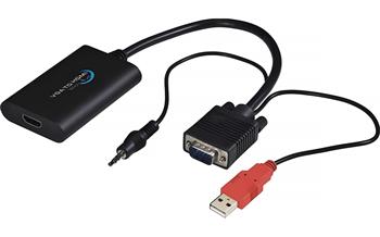 PremiumCord VGA+audio elektronický konvertor na rozhraní HDMI