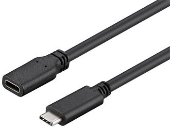 PremiumCord USB-C Prodlužovací kabel (USB 3.2 generation 1), C/male - C/female, 2m