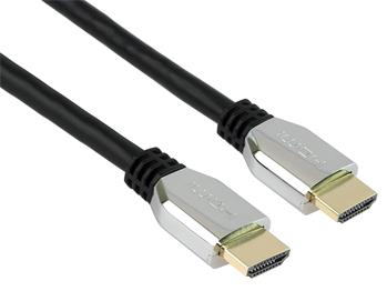 PremiumCord ULTRA HDMI 2.1 High Speed + Ethernet kabel 8K@60Hz,zlacené 0,5m