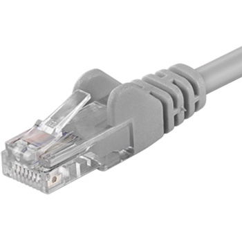 PremiumCord UTP 20m CAT6 patch cable RJ45-RJ45 grey