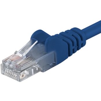 PremiumCord Patch cable UTP RJ45-RJ45 level 5e 10m blue
