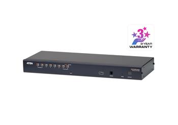 ATEN 8-port Cat5 KVM PS/2+USB, OSD, rack, SUN, KH-1508A