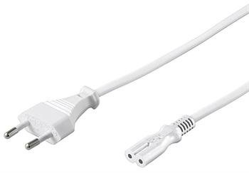 PremiumCord Kabel síťový 230V k magnetofonu 3m bílý