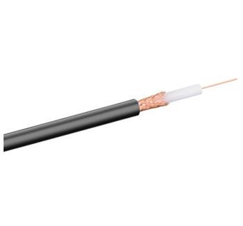 PremiumCord RG59 coaxial cable 75 Ohm, 1m
