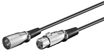 PremiumCord Kabel XLR-XLR M/F 2m