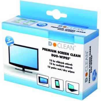 D-CLEAN PREMIUM Screen Clean DUO-WIPES - S-5004