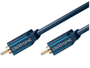 ClickTronic HQ OFC 1xCINCH - 1xCINCH propojovací kabel, M/M, 2m