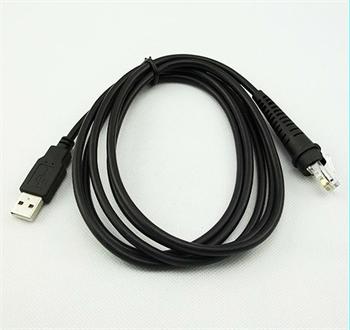 PremiumCord USB - RJ45 10pin barcode scanner kabel rovný, Motorola 0,5m