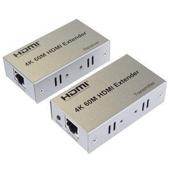 PremiumCord 4K HDMI extender 60m , over one LAN cable Cat5e/Cat6