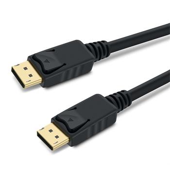 PremiumCord DisplayPort 1.3/1.4 přípojný kabel M/M, zlacené konektory, 0,5m