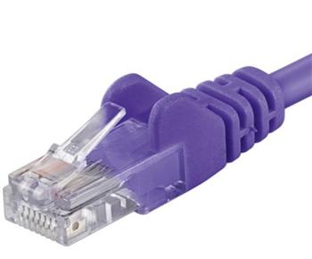 PremiumCord Patch cable UTP RJ45-RJ45 level 5e 5m violet