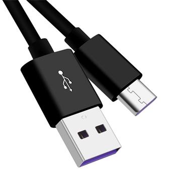 PremiumCord Kabel USB-C/M - USB 2.0 A/M, Super fast charging 5A, černý, 1m