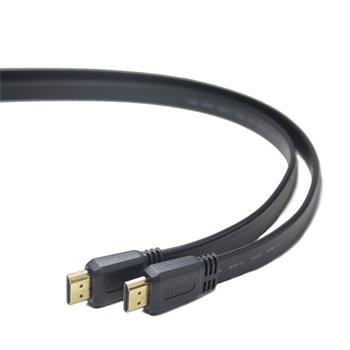 PremiumCord High Speed HDMI flat cable with Ethernet , 1,5m, gold plated