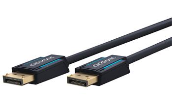 ClickTronic HQ OFC kabel DisplayPort 1.4, UHD 8K@60Hz zlacené kon., 3D, 2m