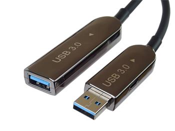PremiumCord USB3.2 + 2.0 Extension AOC fiber cable A/Male - A/Female  10m