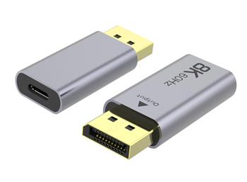 PremiumCord adaptér USB-C na DisplayPort DP1.4   8K@60Hz a 4k@120Hz