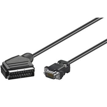 PremiumCord Kabel VGA DB15M - SCART 5m