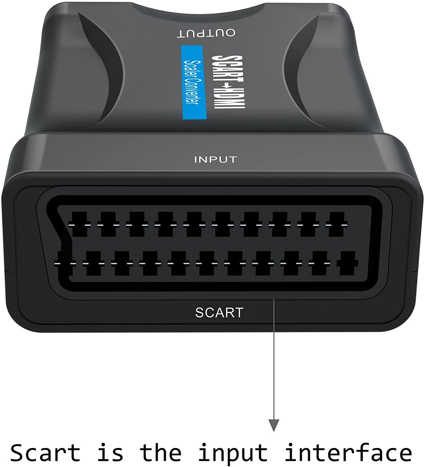 PremiumCord redukcia SCART na HDMI, F/F, scaler HD