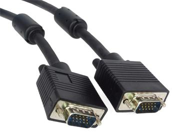 PremiumCord Monitor cable HQ (Coax) 2x ferrite, SVGA, DDC2,3xCoax+8wires, 15m