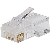 PremiumCord Connector RJ45 8pin -  for solid wire