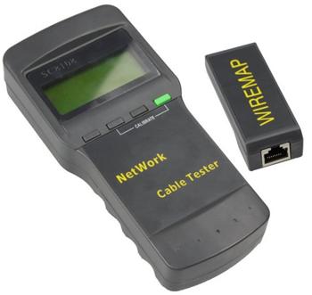 PremiumCord Universal cable tester with LCD display