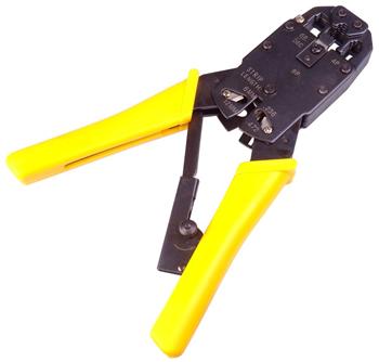 PremiumCord Crimping tool PROFI 4,6,8 wire univerzal ratchet