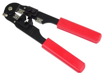 PremiumCord Modular Crimping Tool incl. Stripper and Cutter, 8P8C
