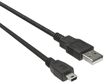 PremiumCord Cable USB 2.0, A-B mini, 5pins, 1m
