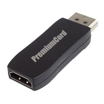 PremiumCord  adapter DisplayPort - HDMI  Male/Female, support 3D, 4K*2K@30Hz