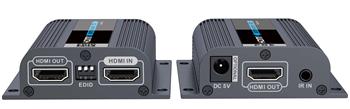 PremiumCord HDMI extender 50m , over one LAN cable Cat6/6a/7, EDID switch