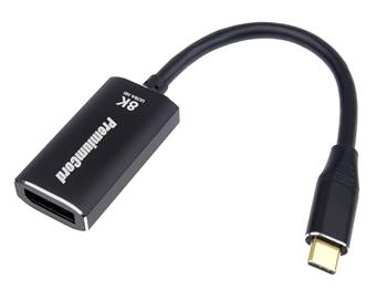 PremiumCord adaptér USB-C na DisplayPort DP1.4   8K@60Hz a 4k@120Hz